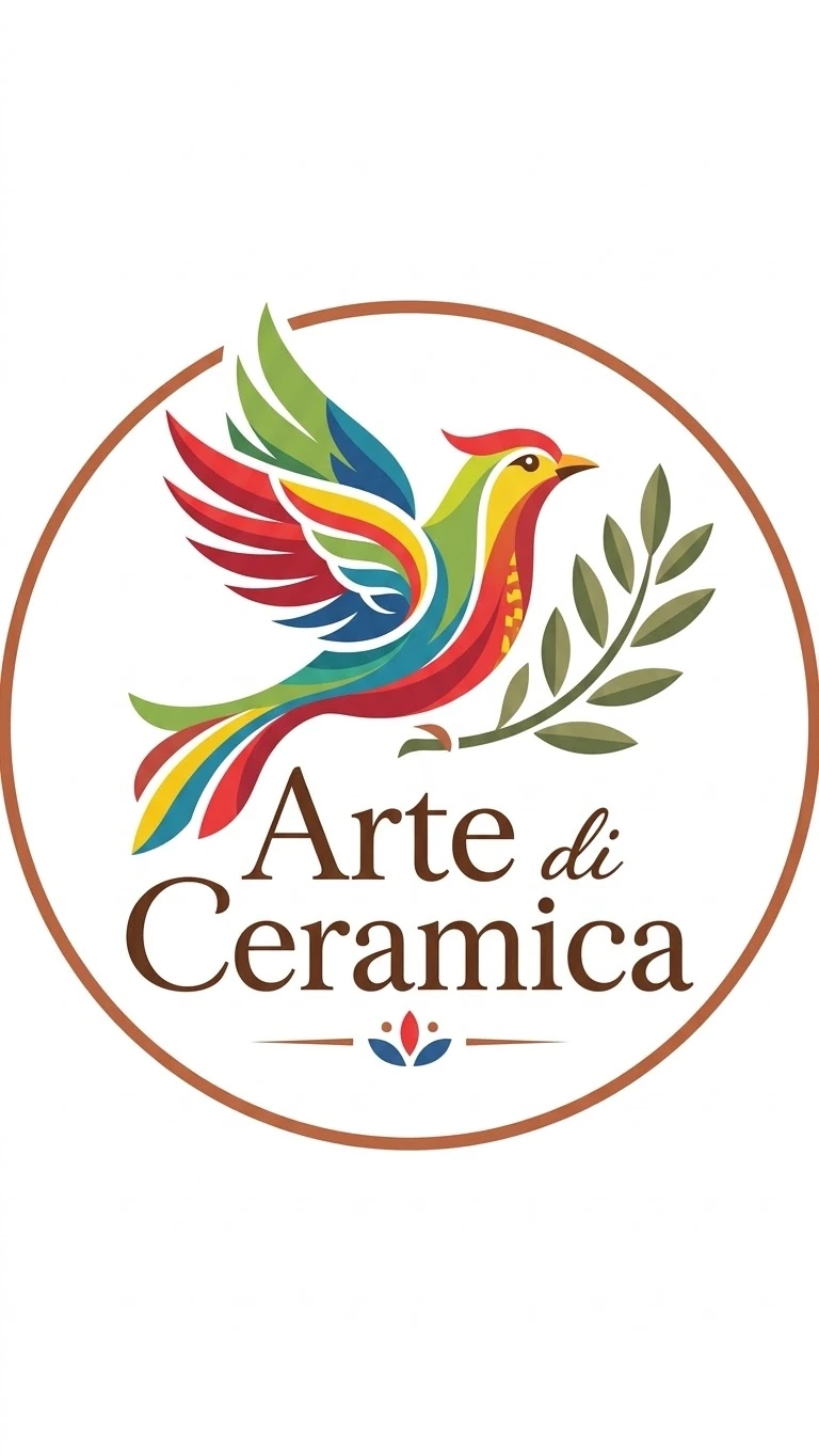 Жар птица — оригиналното лого Arte di Ceramica